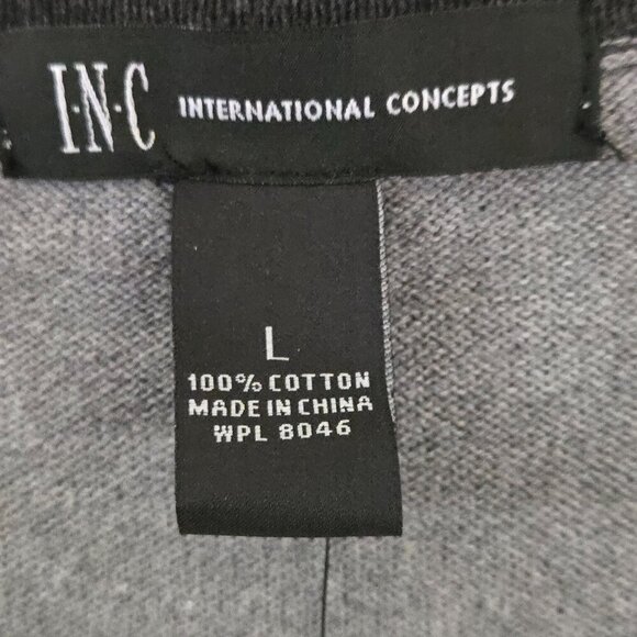 INC International Concept NWT Striped Sustainable Lightweight Sweater Size L - Picture 5 of 5